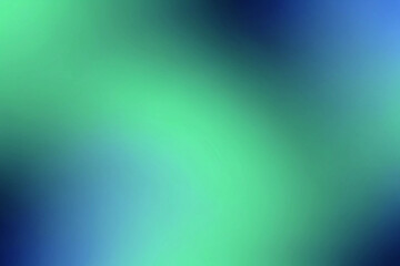 Abstract motion of blue and green lines create a soft, blurred, colorful gradient design for a modern digital art wallpaper