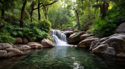 Planet Earth with clean air and nature relying on renewable resources. Ecological concept of alternative sustainable energy for an ecologically clean planet. Concept of ecology and environmenta