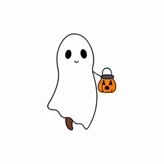 vector illustration of an abstract halloween background