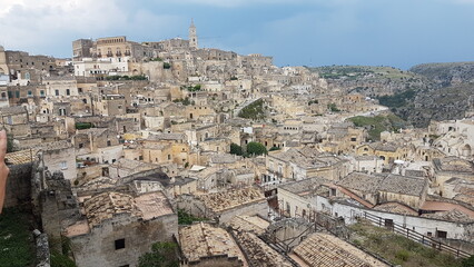 Obraz premium view of matera basilicata