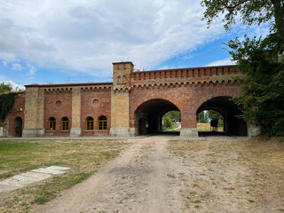Poland, Kostrzyn nad Odrą - June, 10, 2022: Kostrzyn nad Odrą (which since 1945 in Poland) which was completely destroyed end of the Second World War. Fortress Museum Kostrzyn.
