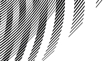 Vector abstract geometric seamless pattern with wave fading lines, tracks, halftone stripes. Extreme sport style illustration, urban art. Trendy monochrome graphic texture. Stylish sports pattern