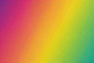 Obraz premium Abstract diagonal gradient background with vibrant rainbow hues from purple to green