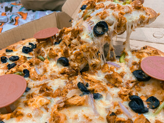 Pizza, Pizza slice , Cheesy pizza slice ,