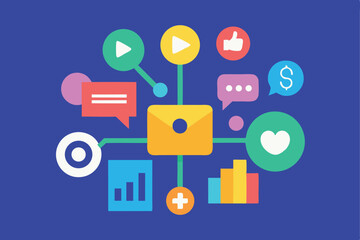 Sales Funnel Infographic, Marketing Strategy Steps, Editable Vector Template