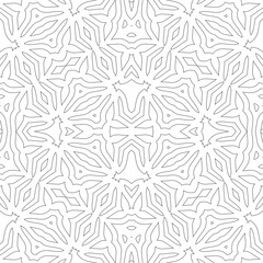 Abstract Coloring Page – Repeat Pattern for Relaxing Adult Coloring