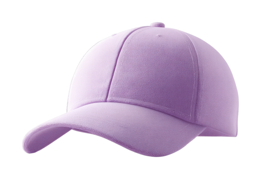 Vibrant pink baseball cap with curved brim for stylish look