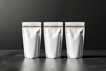 Flawless Picture of Food Supplement Pouch Packaging Mockup