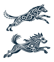 Dog Decorative Designs
Dramatic Dog Artwork