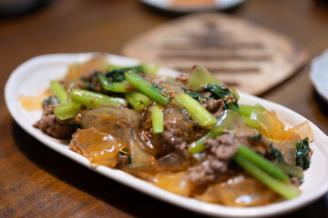 とても美味しい日本の一般家庭の中華料理