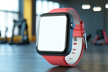 Detailed Visual  of Fitness and Gym 3D Icons Smart Watch