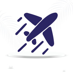 faster plane icon