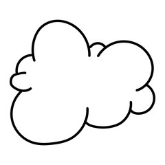 Cloud Shape Doodle