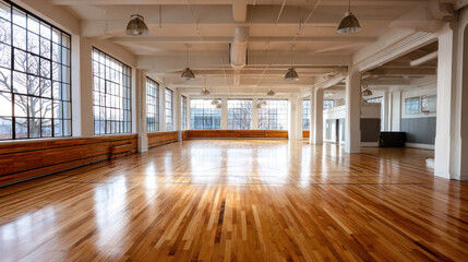 Equipment and exercise machines in the fitness center modern gym for sports, fitness and yoga. Healthy lifestyle, life on sports, maintaining a figure in a slim body