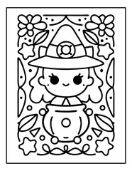 hand drawn coloring pages for kids