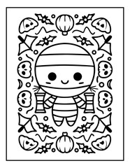 Fototapeta premium hand drawn coloring pages for kids