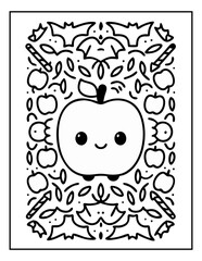 hand drawn coloring pages for kids