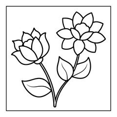 hand drawn coloring pages for kids