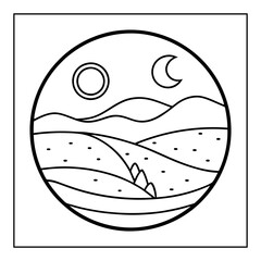 hand drawn coloring pages for kids