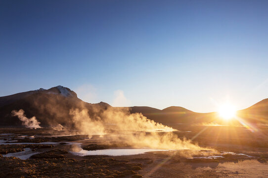 Geyser in Chile