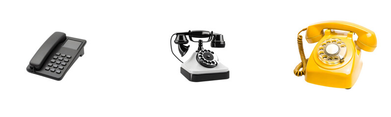Evolution of Telephones: From Rotary Dial to Modern Digital Devices

