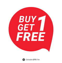 Buy One Get One Free promotional banners are perfect for retail marketing and sales campaigns.