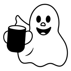 illustration of a cup of coffee