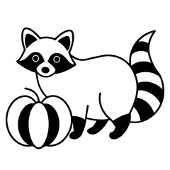 vector illustration of a cat