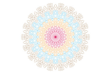 Mandala Design with Beautiful Work
