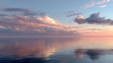 Calm close-up of calm sea water waves with palm trees. Beautiful panorama, tropical island beach landscape exotic shore coast. Summer vacation, holiday amazing nature. Sea background