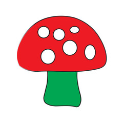 Mushroom Flat Icon