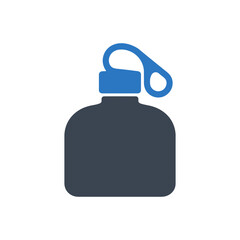 Obraz premium Water Bottle Icon