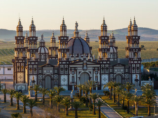Palmarian Church, Iglesia Palmariana, a Christian church in El Palmar de Troya, Andalucsia, Spain. Claims to Holy SEE.