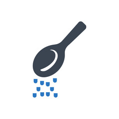 Spoon with Sprinkles Icon