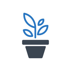 Plant in Pot Icon