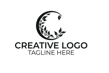 Obraz premium company logo vector