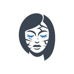 Broken Face Icon