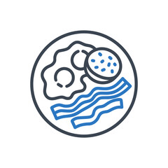 Breakfast Plate Icon