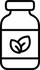 Pill bottle icon.Pill bottle icon.