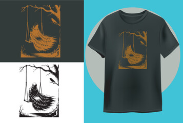 Creative Modern T-Shirt Design Vector Illustration