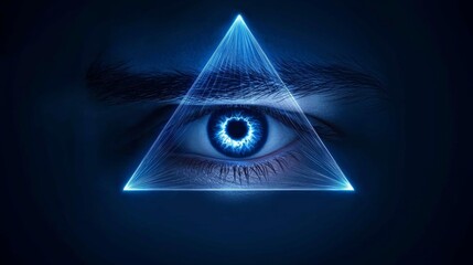 The power of the third eye of the universe is awakening. Spiritual Enlightenment: Third Eye's Ascension to Divine Realms