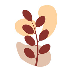 Aesthetic Floral with Blob