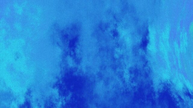 blue background with a cloudy blue texture that shifts fluidly. Ideal for motion graphics, video overlays, digital art, or modern creative projects