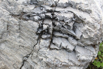 old stone texture in the  nature.