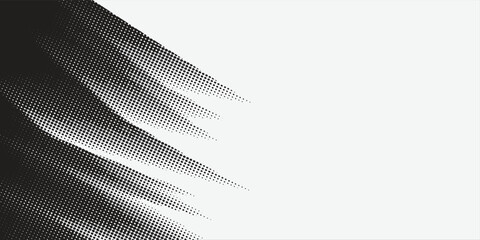 Charcoal splashes, black dotwork grain texture, abstract stipple sand effect, gradient from dots isolated on white background. Vector illustration.