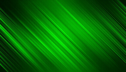 Green gradient light streaks creating dynamic movement and energy