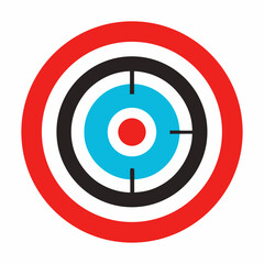 target icon on white background .svg