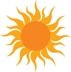 sun vector illustration