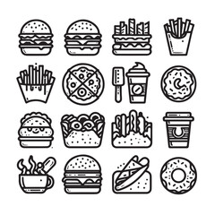Black and White Photo of Food and Ingredients – Monochrome Culinary Variety