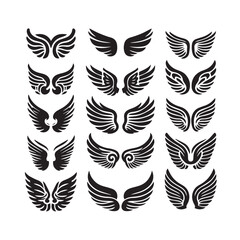 Flower Icons Collection | Botanical Line and Fill Style Floral Vector Set